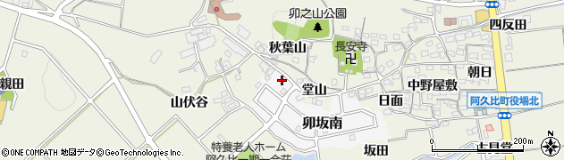 愛知県知多郡阿久比町卯坂南7周辺の地図