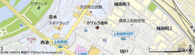 カワムラ歯科医院周辺の地図