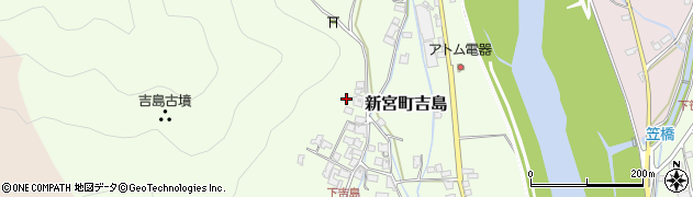 兵庫県たつの市新宮町吉島208周辺の地図
