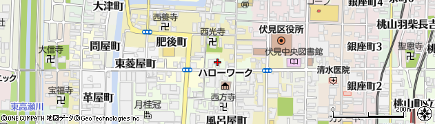 ドクター関塾　伏見東町校周辺の地図