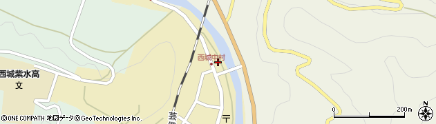 広島県庄原市西城町西城201周辺の地図