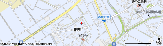 愛知県安城市赤松町的場45周辺の地図