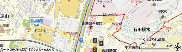 京都府宇治市六地蔵奈良町9周辺の地図