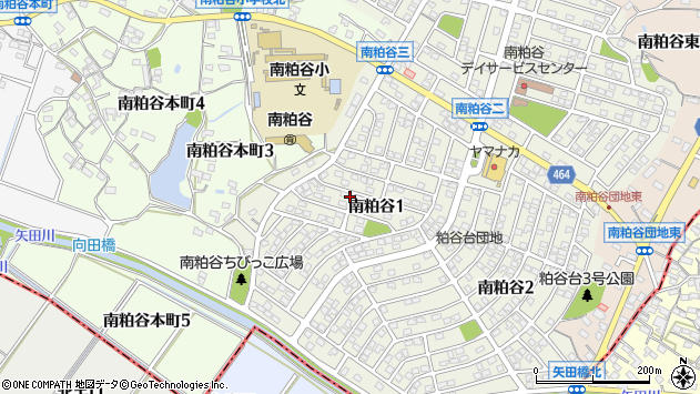 〒478-0024 愛知県知多市南粕谷の地図