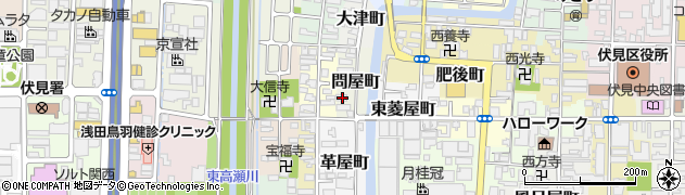 京都府京都市伏見区問屋町753周辺の地図