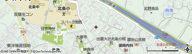 兵庫県加西市北条町北条771周辺の地図