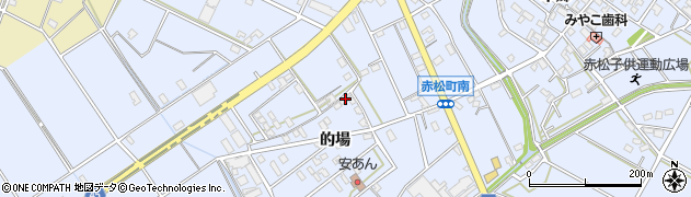 愛知県安城市赤松町的場46周辺の地図