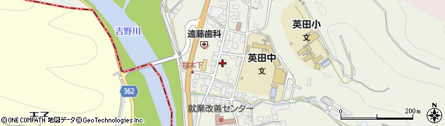 中央車両英田周辺の地図