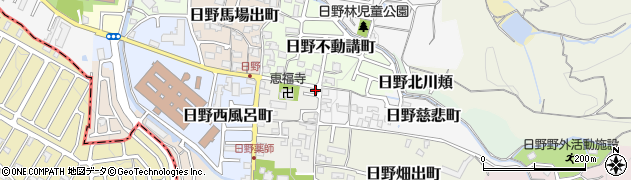 京都府京都市伏見区日野西大道町9周辺の地図