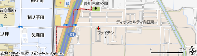 菱川第五公園周辺の地図
