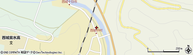 広島県庄原市西城町西城206周辺の地図