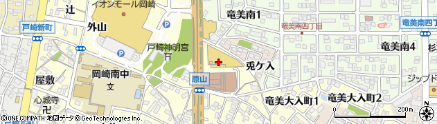 フォーエル　岡崎店周辺の地図