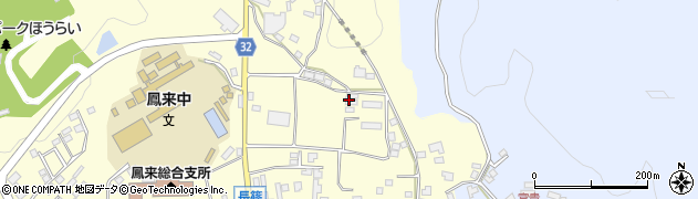 愛知県新城市長篠（杉下）周辺の地図