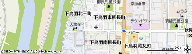 京都府京都市伏見区下鳥羽西柳長町210周辺の地図