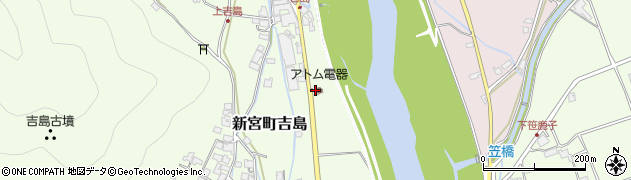 兵庫県たつの市新宮町吉島659周辺の地図