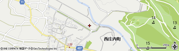 三重県鈴鹿市西庄内町周辺の地図