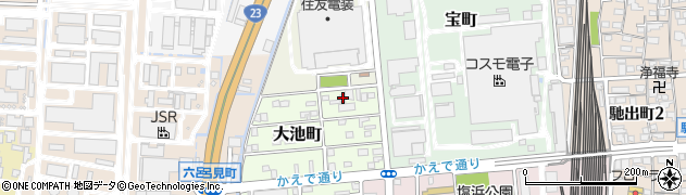 ニチアス株式会社　四日市支店周辺の地図