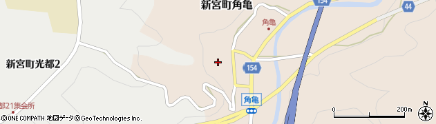 兵庫県たつの市新宮町角亀249周辺の地図