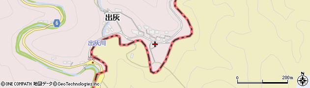 大阪府高槻市出灰（島崎）周辺の地図