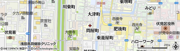 京都府京都市伏見区問屋町738周辺の地図