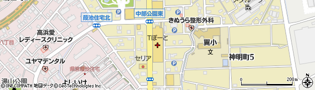 三洋堂書店　高浜Ｔぽーと店周辺の地図