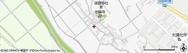 三重県四日市市六名町325周辺の地図