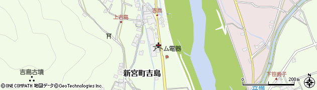 兵庫県たつの市新宮町吉島533周辺の地図
