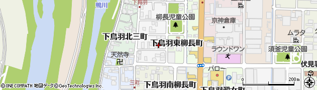 京都府京都市伏見区下鳥羽西柳長町162周辺の地図