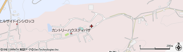 南館山温泉周辺の地図