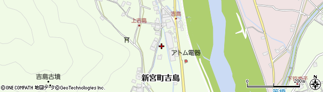 兵庫県たつの市新宮町吉島521周辺の地図