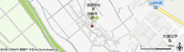三重県四日市市六名町321周辺の地図