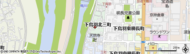 京都府京都市伏見区下鳥羽北三町102周辺の地図