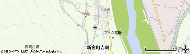 兵庫県たつの市新宮町吉島164周辺の地図