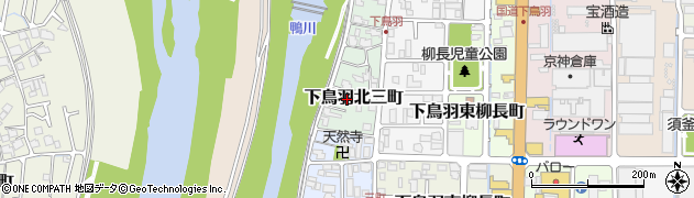 京都府京都市伏見区下鳥羽北三町94周辺の地図