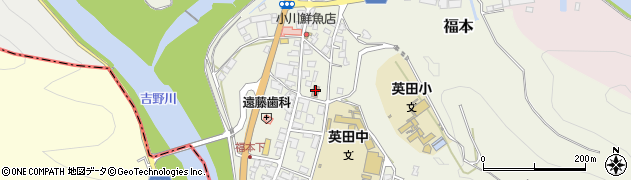 英田郵便局 ＡＴＭ周辺の地図