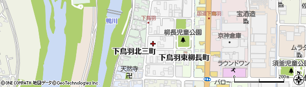 京都府京都市伏見区下鳥羽西柳長町130周辺の地図