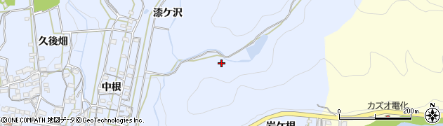 愛知県岡崎市小美町（樋ケ入）周辺の地図