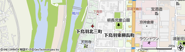 京都府京都市伏見区下鳥羽北三町87周辺の地図