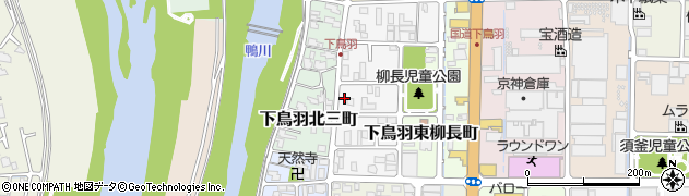 京都府京都市伏見区下鳥羽西柳長町140周辺の地図
