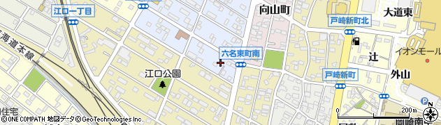 リンナイ株式会社　岡崎営業所周辺の地図