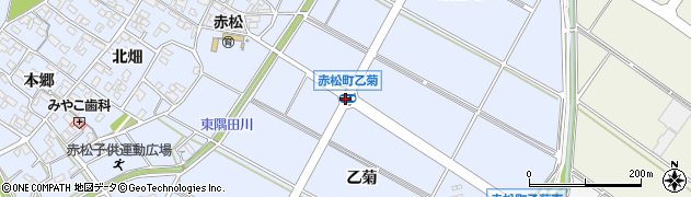 赤松町乙菊周辺の地図