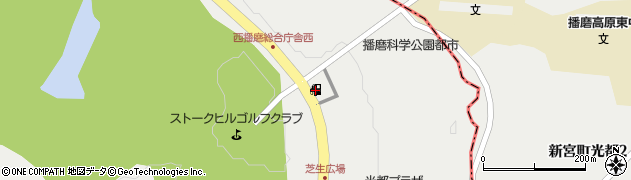 ａｐｏｌｌｏｓｔａｔｉｏｎテクノプラザ西播磨ＳＳ周辺の地図