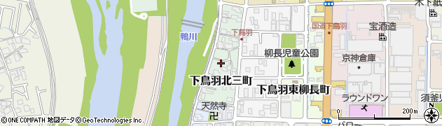 京都府京都市伏見区下鳥羽北三町82周辺の地図