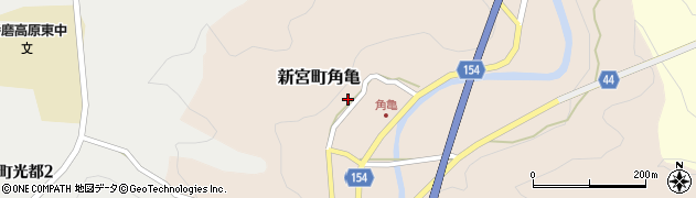 兵庫県たつの市新宮町角亀343周辺の地図