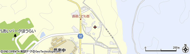 愛知県新城市長篠（日焼）周辺の地図