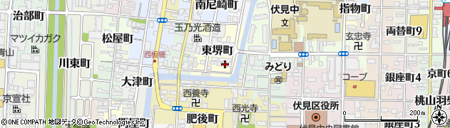 京都府京都市伏見区東堺町474周辺の地図