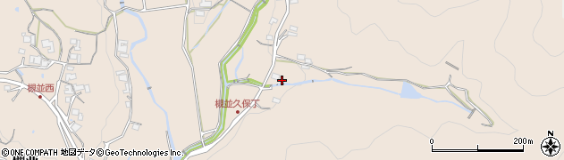兵庫県川辺郡猪名川町槻並前久保周辺の地図
