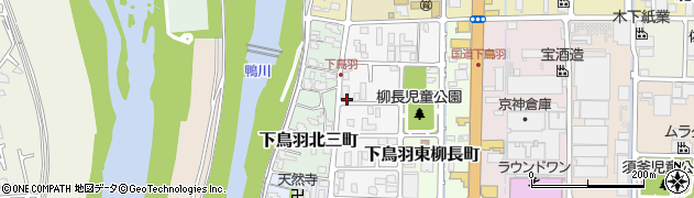 京都府京都市伏見区下鳥羽西柳長町111周辺の地図