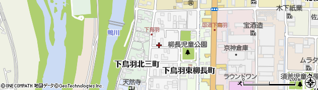 京都府京都市伏見区下鳥羽西柳長町110周辺の地図