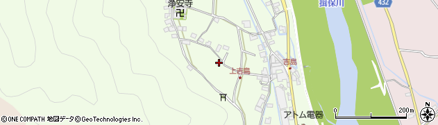 兵庫県たつの市新宮町吉島174周辺の地図